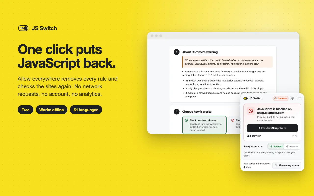 JS Switch screenshot 5