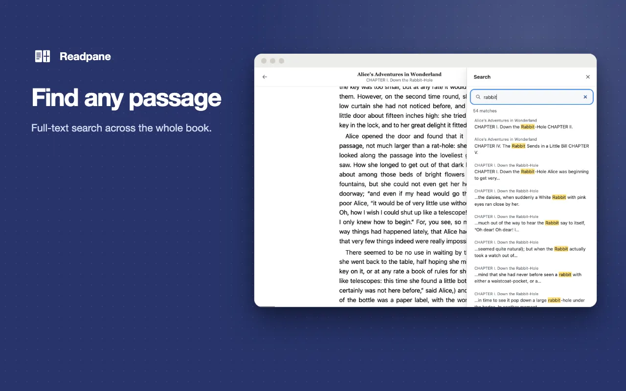 Readpane screenshot 3
