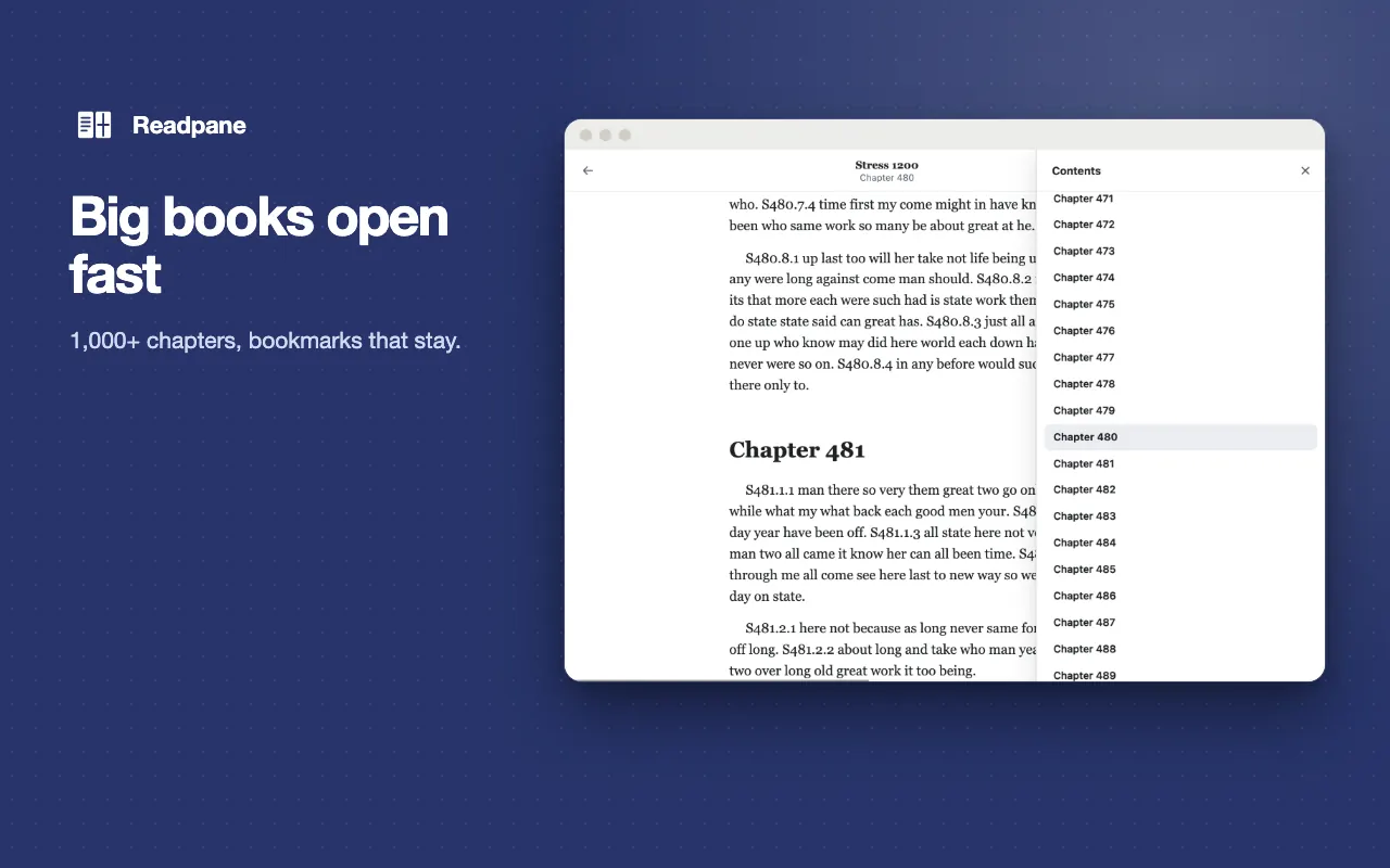 Readpane screenshot 5