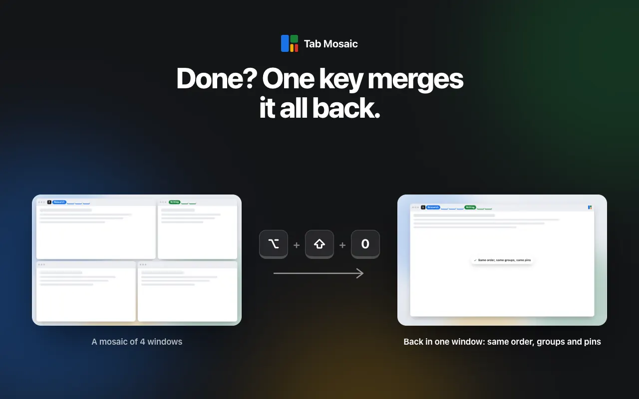 Tab Mosaic screenshot 4